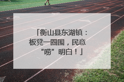 衡山县东湖镇：板凳一圈围，民意“唠”明白！